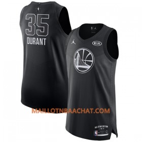 Maillot NBA Golden State Warriors Kevin Durant 35 2018 All-Star Jordan Brand Noir Swingman - Homme